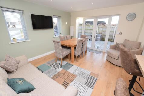 kitchen &amp; family room