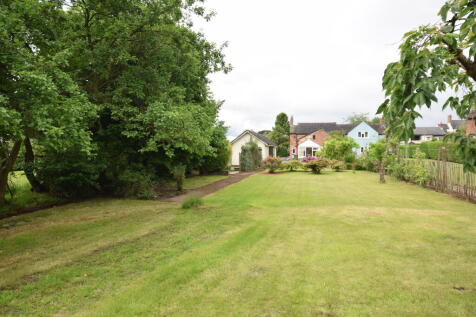 looking back to the house