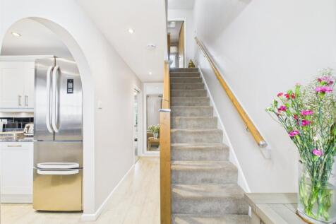 reception hall to the kitchen