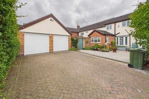 double garage and driveway