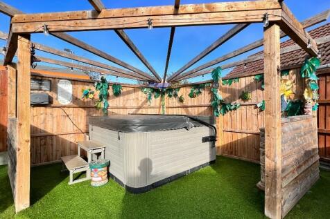 Gazebo and Hot Tub