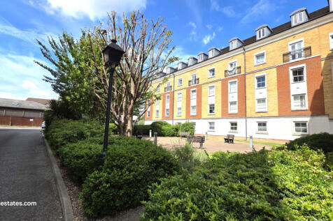 VIEW OF BLOCK &amp; COMMUNAL GARDENS