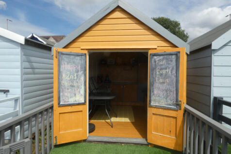beach hut for sale