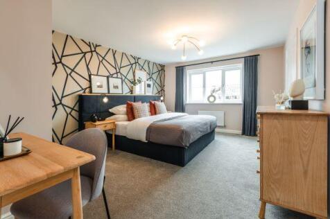 Spacious bedroom