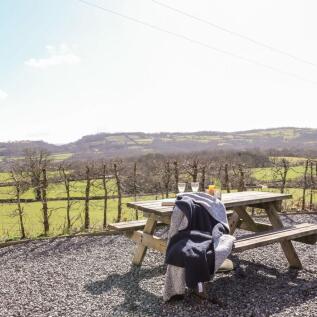 sew outside space and view