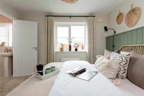 A bedroom designed for comfort and elegance