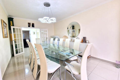 A larger than average extended semi detached fami