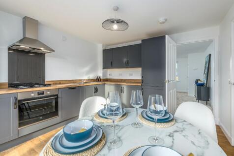 Kitchen space in 3 bedroom Coull home