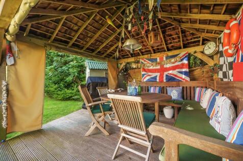 Wooden gazebo