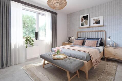 Spare bedroom could be used as a study