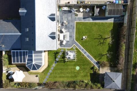 Aerial view of The Byre