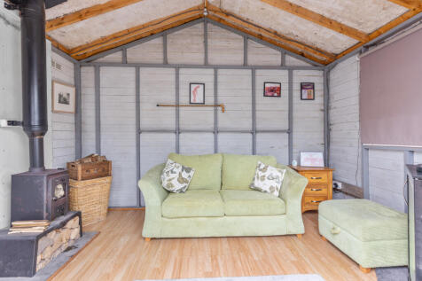 Garden Room with log burner