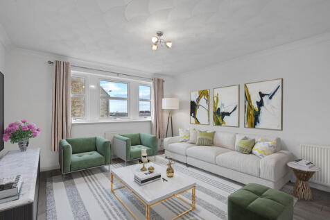 Living Room - virtually staged