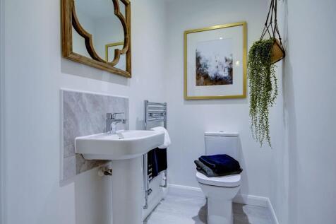 Convenient downstairs toilet