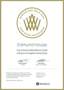 15 Edmund House Newhall Street  WiredScore Certi