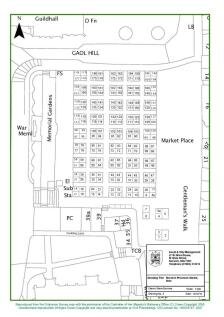 Stall number layout
