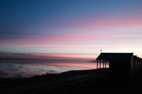 Local beach sunset