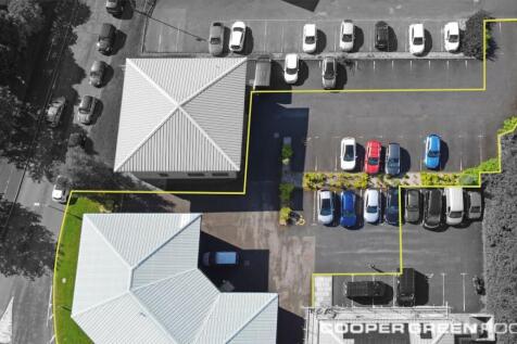 Drone from above for parking Green line and BW.j