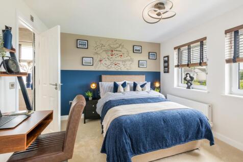 Double bedroom in Glenbervie show home