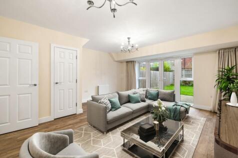 Living room with CGI