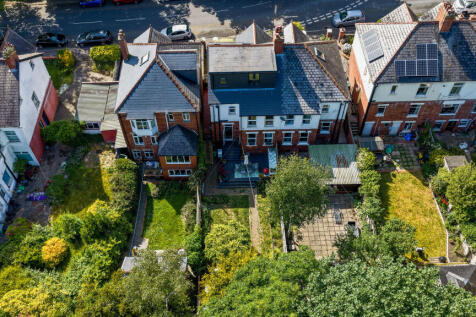 Rear of property