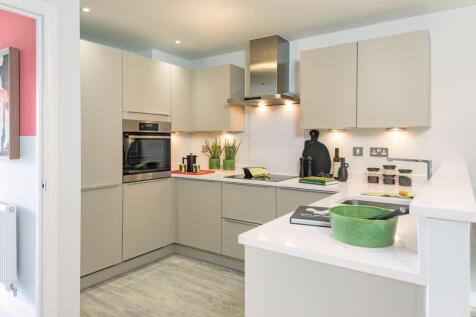 Open plan kitchen in the Draycot 3 bedroom home