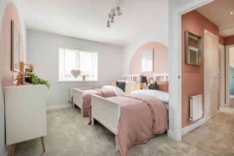 Fourth bedroom with room for two single beds