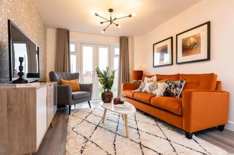 Double doors leading to the garden