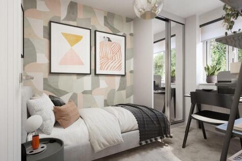 Bedroom 3 is well suited to a child&#39;s room or home office