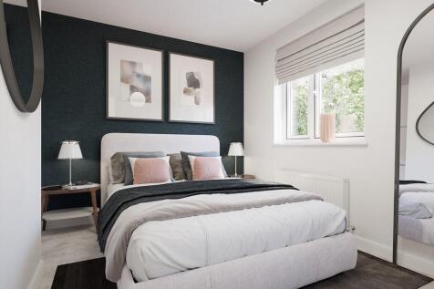 A cosy double bedroom on the second floor