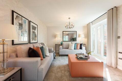 And features French doors leading out to the garden