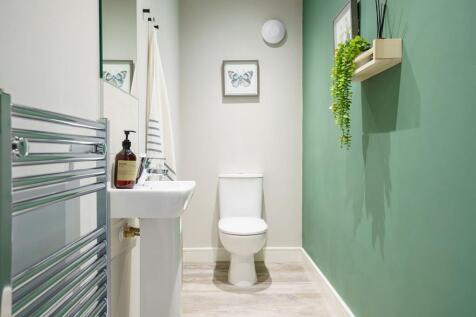 Practical and convenient off the hallway