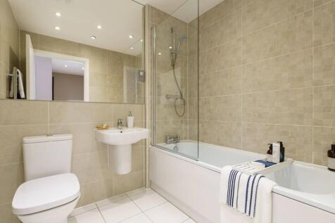 A good-sized bathroom with high quality fixtures and fittings