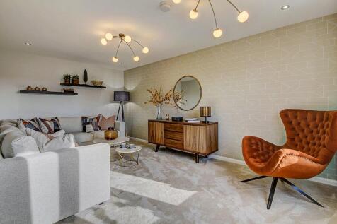 The lounge is perfect for cosy nights in with the family