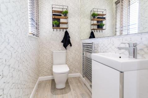 Convenient downstairs toilet