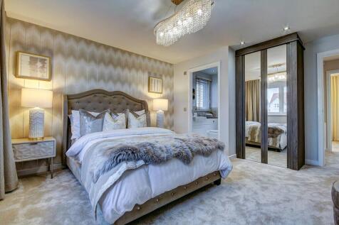 Bedroom two also boasts an en suite
