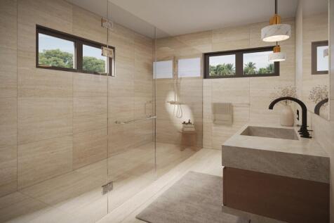 Bathroom layout CGI