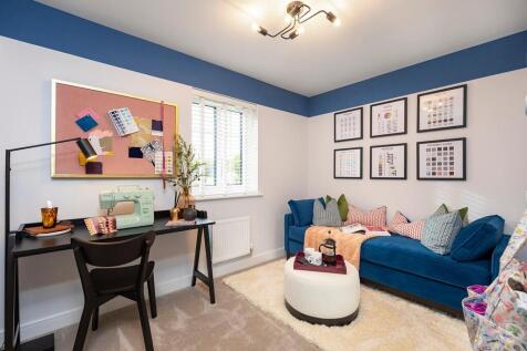 One of the bedrooms could be used as a snug or hobby room