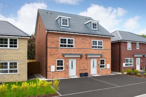 External image of the Kingsville 3 bed home with study