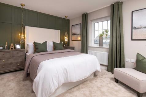 spacious double bedroom