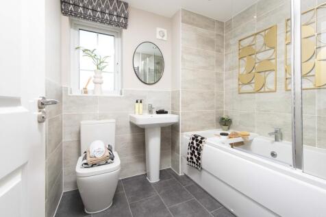 Modern family bathroom