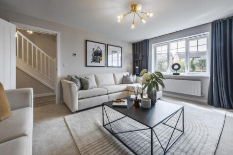 Indicative Living Room, Contemporary Modern Decoration