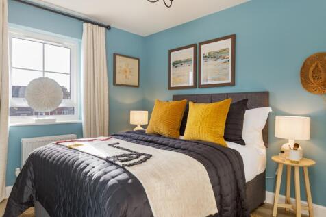 Second bedroom in the 3 bedroom Archford