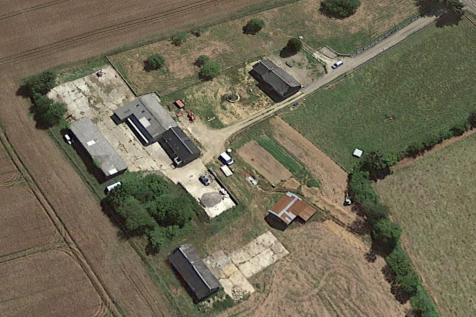 aerial view
