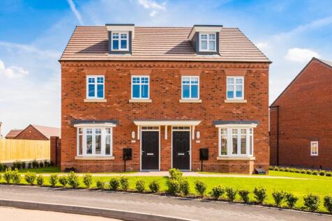 Outside view of 3 bedroom semi-detached home The Kennett
