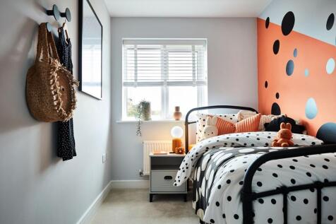 Bedroom 3 is ideal for children or a home office