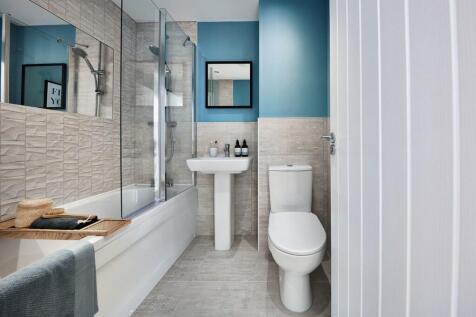 A Taylor Wimpey bathroom is easy to clean