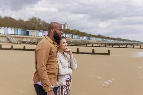 Enjoy the vast open beach and coast line in north Essex