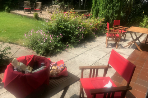 Garden area