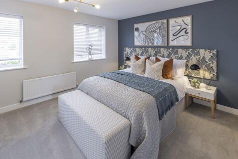 Large double bedroom with ample storage space